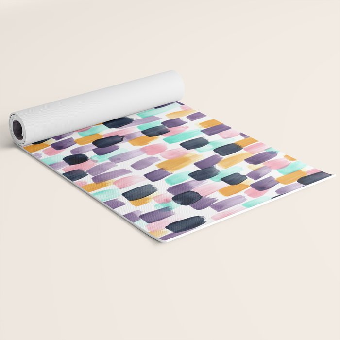 Kaleidoscope, Abstract Painting, Abstract Print, Color Pop, Pattern, Yoga Mat Gallery Image 2