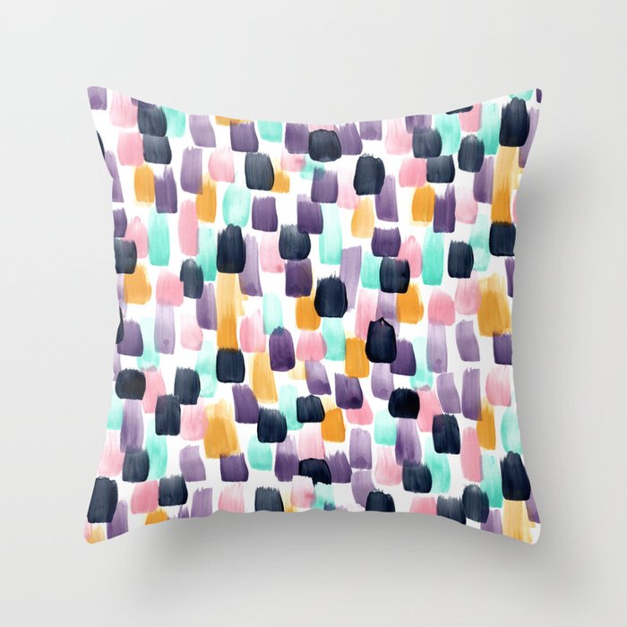 Kaleidoscope, Abstract Painting, Abstract Print, Color Pop, Pattern, Throw Pillow Gallery Image 6