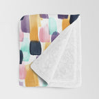 Kaleidoscope, Abstract Painting, Abstract Print, Color Pop, Pattern, Throw Blanket Gallery Image 3