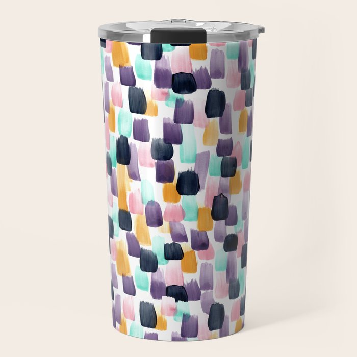 Kaleidoscope, Abstract Painting, Abstract Print, Color Pop, Pattern, Travel Mug Gallery Image 1