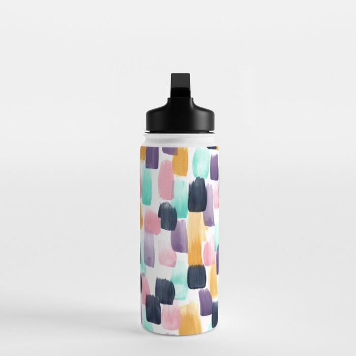 Kaleidoscope, Abstract Painting, Abstract Print, Color Pop, Pattern, Water Bottle Gallery Image 3