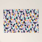 Kaleidoscope, Abstract Painting, Abstract Print, Color Pop, Pattern, Welcome Mat Gallery Image 1