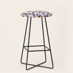 Kaleidoscope, Abstract Painting, Abstract Print, Color Pop, Pattern, Stool Gallery Image 1