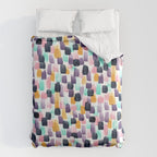 Kaleidoscope, Abstract Painting, Abstract Print, Color Pop, Pattern, Comforter Gallery Image 6