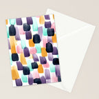 Kaleidoscope, Abstract Painting, Abstract Print, Color Pop, Pattern, Stationery Card Gallery Image 2