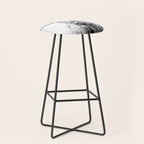 portrait of a highland cow (horizontal) Stool Gallery Image 1