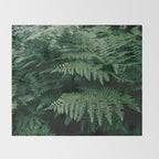 Ferns VII Throw Blanket Gallery Image 2