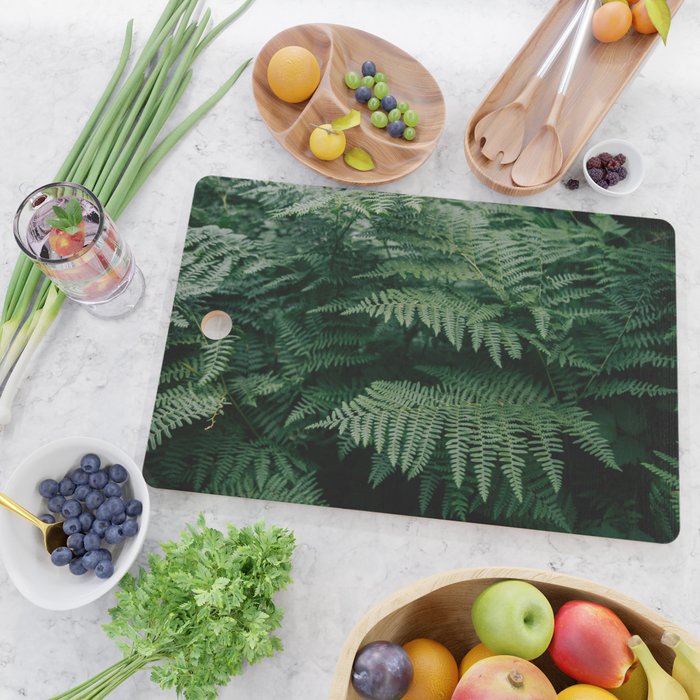 Ferns VII Cutting Board Gallery Image 2