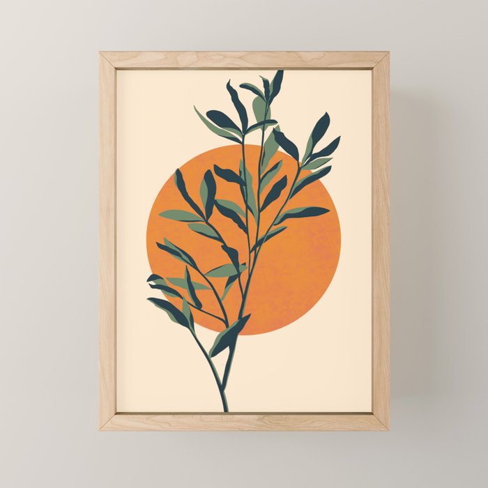 Eucalyptus Sun Mini Art Print Gallery Image 1