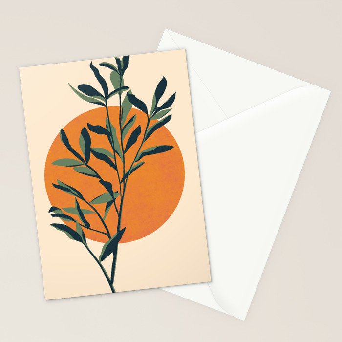 Eucalyptus Sun Stationery Card Gallery Image 2