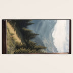 Where the Pines Begin - Alpine Landscape Print Desk Mat Gallery Image 3