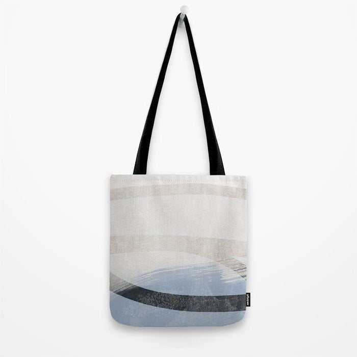 abstract brush strokes and lines 1 Tote Bag Gallery Image 2