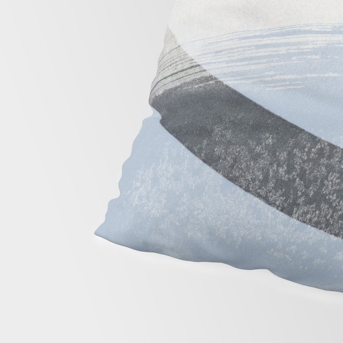 abstract brush strokes and lines 1 Pillow Sham Gallery Image 4