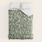 Wildlife Safari Laeves green Duvet Cover Gallery Image 6