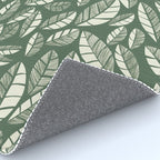 Wildlife Safari Laeves green Rug Gallery Image 4