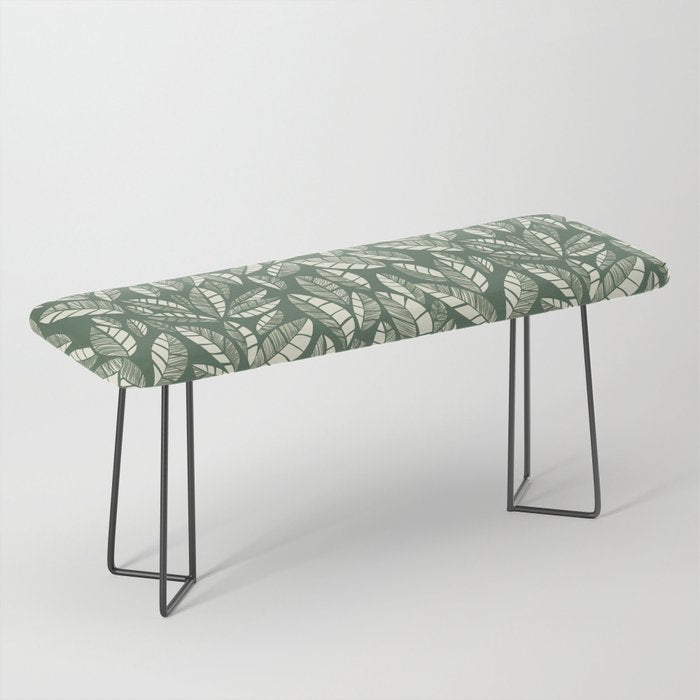 Wildlife Safari Laeves green Bench Gallery Image 1
