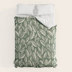 Wildlife Safari Laeves green Comforter Gallery Image 6