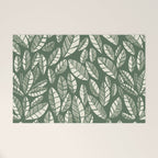 Wildlife Safari Laeves green Welcome Mat Gallery Image 1