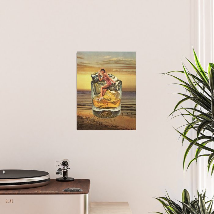 Roxanne on the rocks - Whiskey sunset Poster Gallery Image 2