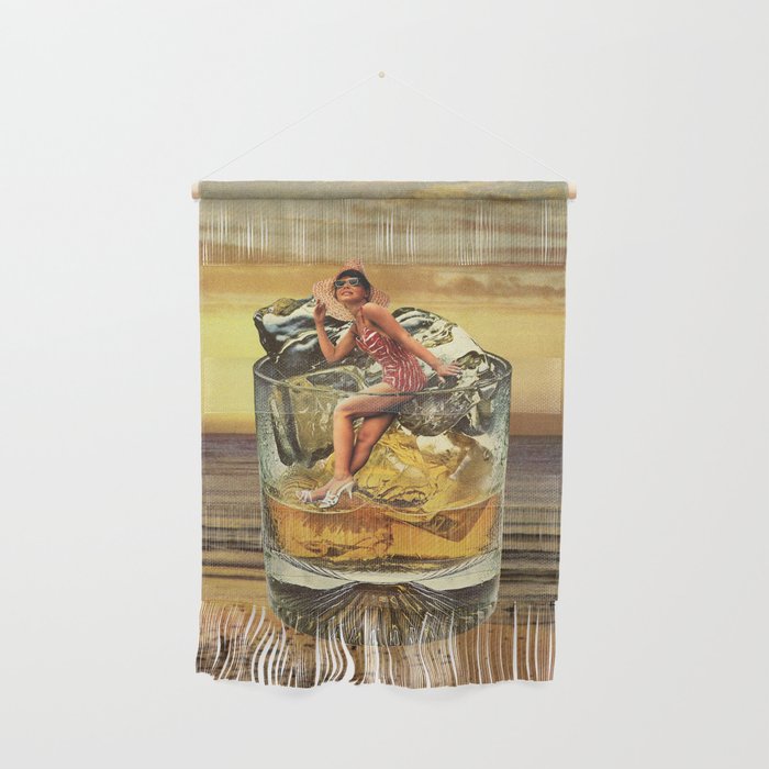 Roxanne on the rocks - Whiskey sunset Wall Hanging Gallery Image 1