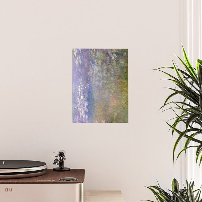 Water Lilies Painting by Claude Monet Poster Gallery Image 2