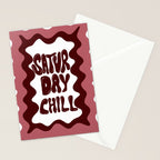 Saturday-Chill Stationery Card Gallery Image 2