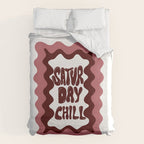 Saturday-Chill Duvet Cover Gallery Image 6