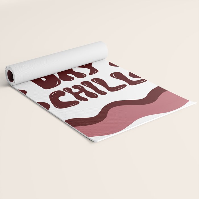Saturday-Chill Yoga Mat Gallery Image 2