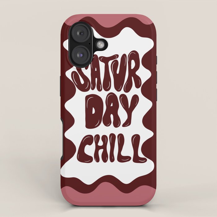 Saturday-Chill iPhone Case Gallery Image 1
