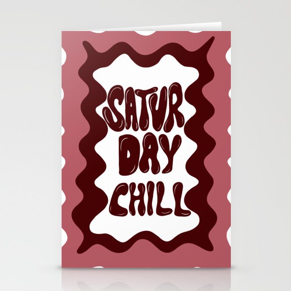 Saturday-Chill Stationery Card Gallery Image 2