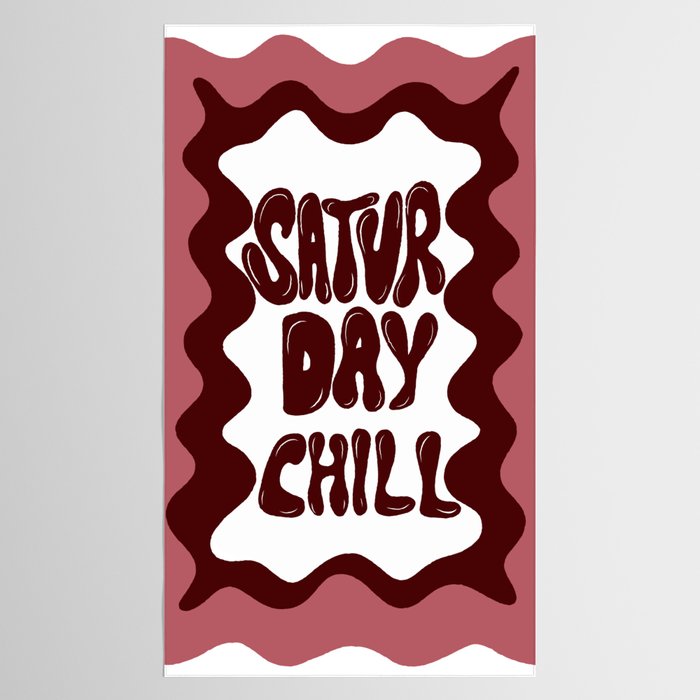 Saturday-Chill Tablecloth Gallery Image 2