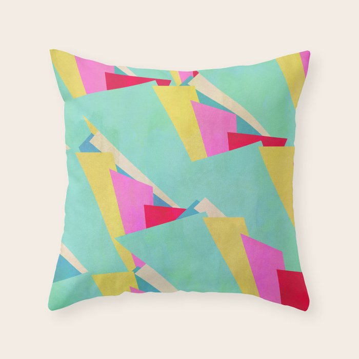 Collected Light 08 Throw Pillow Gallery Image 2