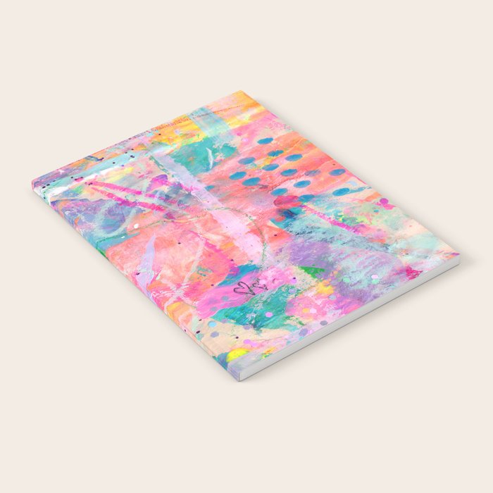 Girly Graffiti with Hearts and Doodles Notebook Gallery Image 1