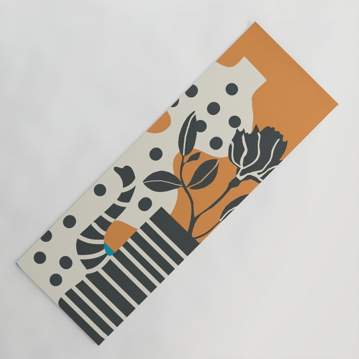Teapot Garden 6 Yoga Mat Gallery Image 1