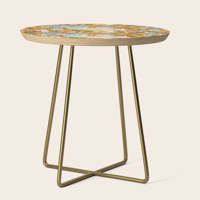Orange Garden Side Table Gallery Image 1