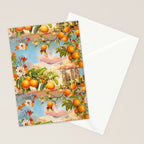 Orange Garden Stationery Card Gallery Image 2