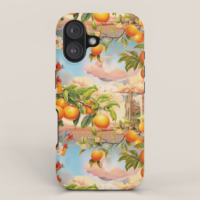 Orange Garden iPhone Case Gallery Image 1