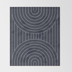 Arch Symmetry XXV Throw Blanket Gallery Image 2