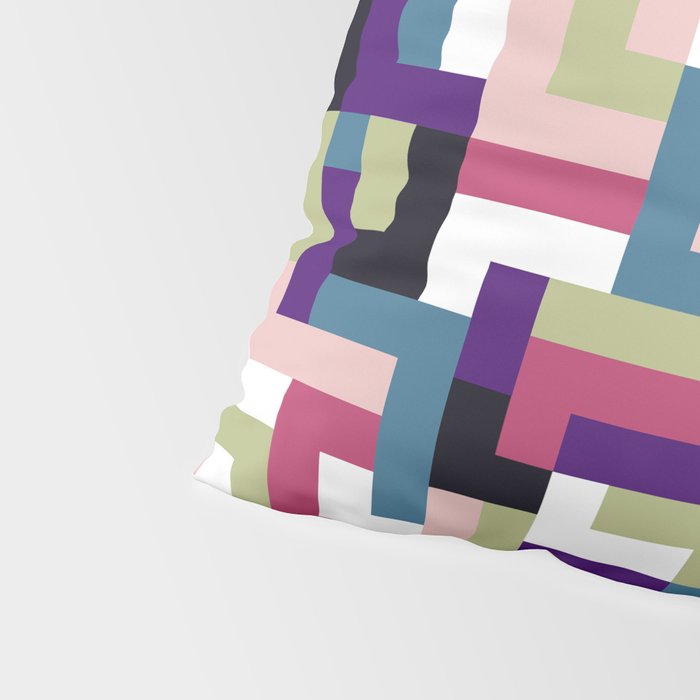 Boho M Tetris PTT Pillow Sham Gallery Image 4