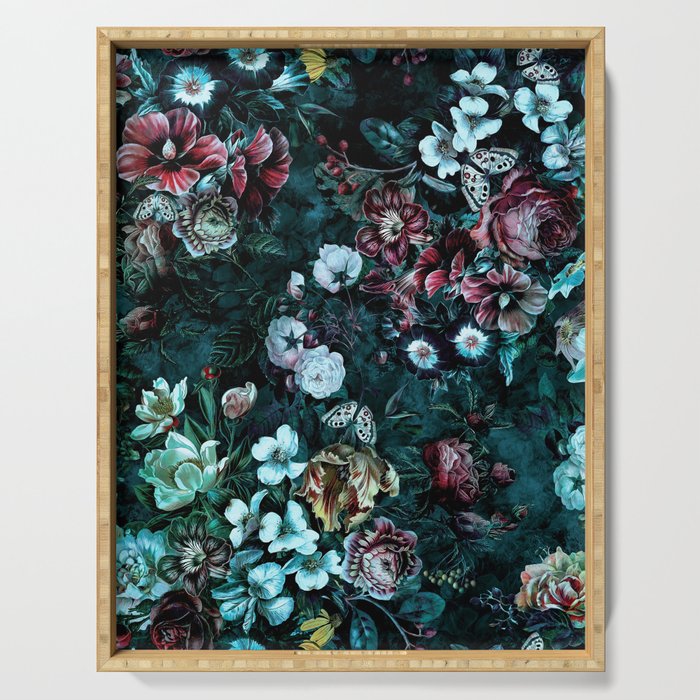 Night Garden FG Serving Tray Gallery Image 1