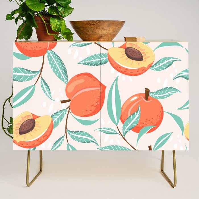 Peachy Pattern Credenza Gallery Image 1