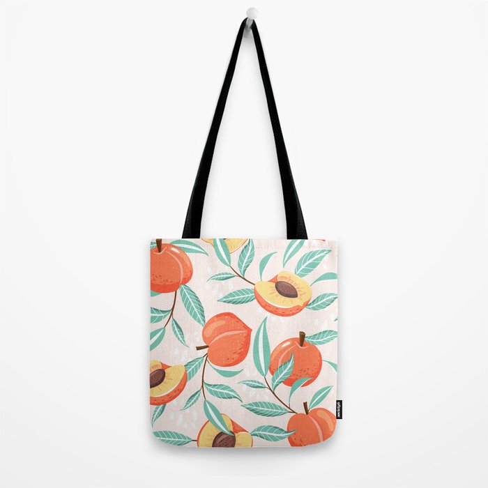 Peachy Pattern Tote Bag Gallery Image 2