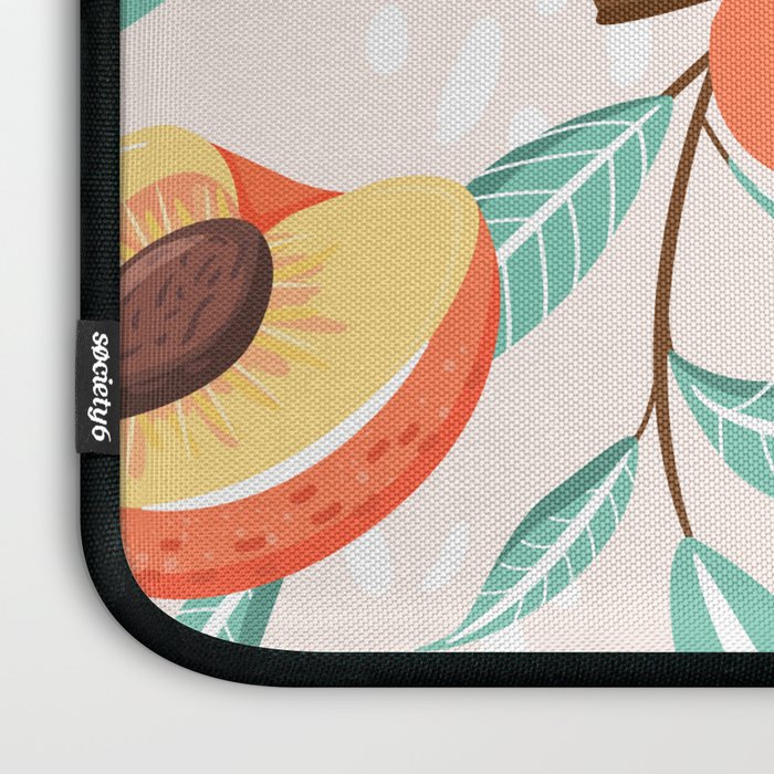 Peachy Pattern Laptop Sleeve Gallery Image 3