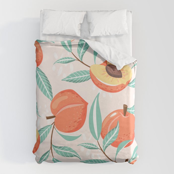 Peachy Pattern Duvet Cover Gallery Image 6