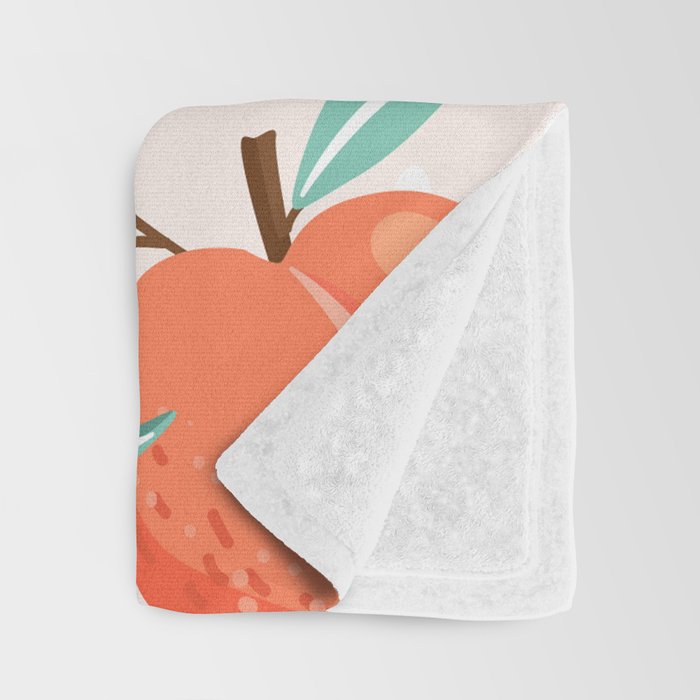 Peachy Pattern Throw Blanket Gallery Image 3