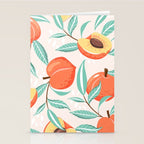 Peachy Pattern Stationery Card Gallery Image 2
