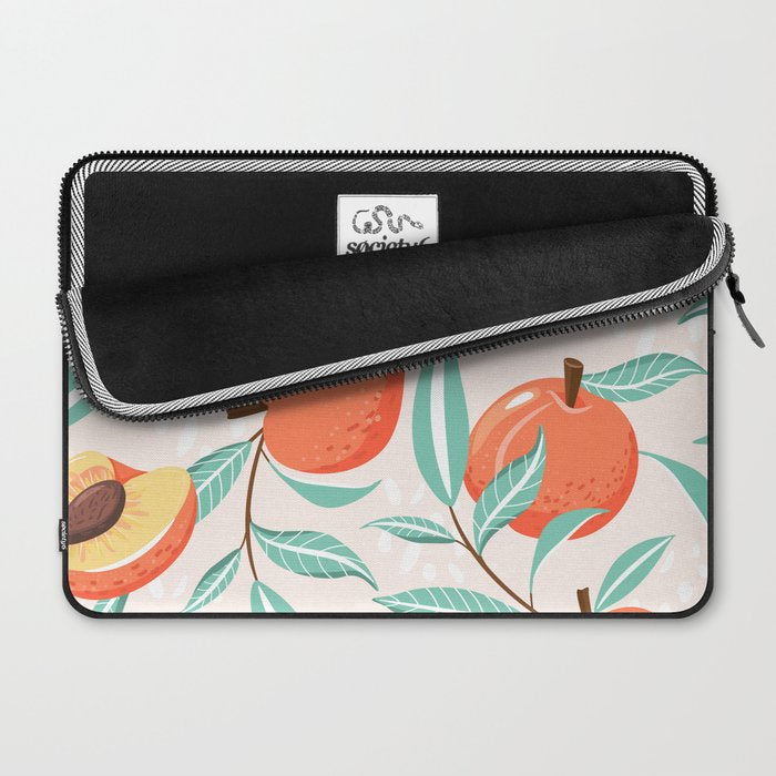 Peachy Pattern Laptop Sleeve Gallery Image 2