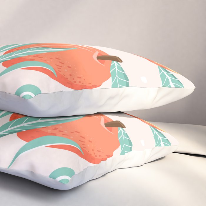 Peachy Pattern Pillow Sham Gallery Image 3