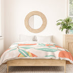 Peachy Pattern Duvet Cover Gallery Image 3