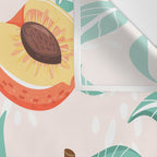 Peachy Pattern Wall Tapestry Gallery Image 3